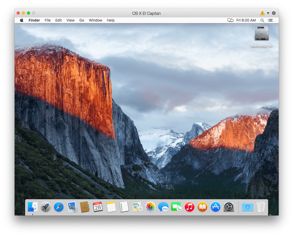 mac 10.11 emulator